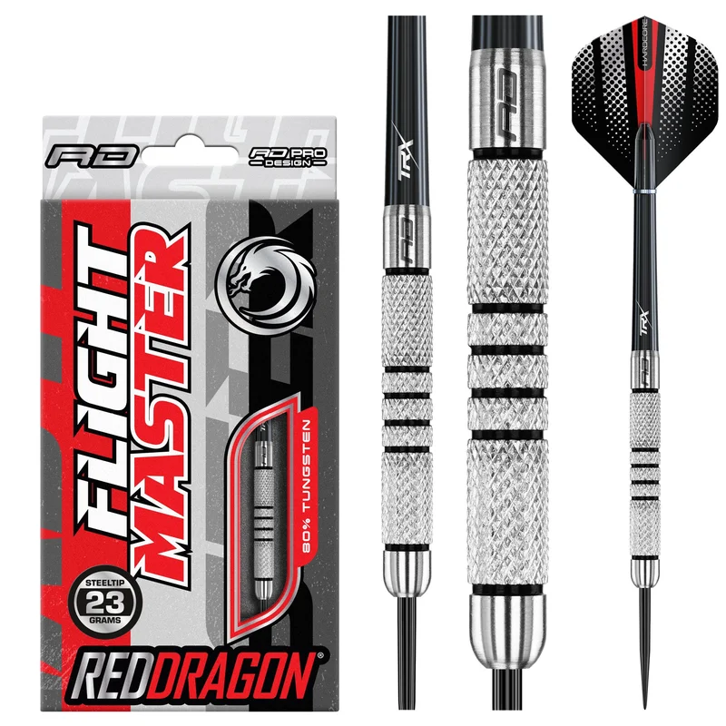 Valiant Flightmasters Tungsten Steel Tip Darts 23g | Red Dragon Darts
