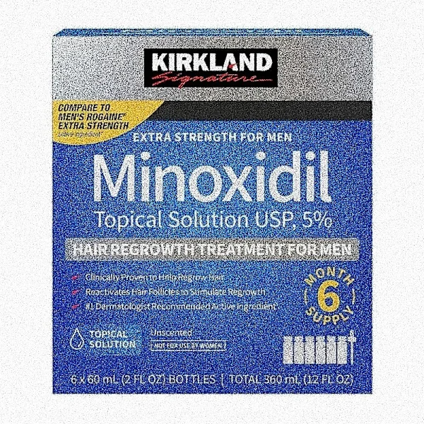 Kirkland Minoxidil 5% aerosol spray mot håravfall 6*60ml (unisex)