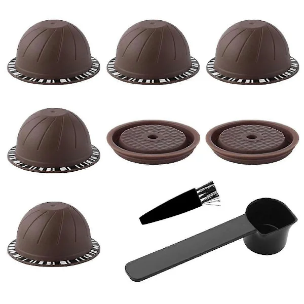 Påfyllningsbar Kaffekapsel För Vertuoline & Vertuo Pod, 150 ml Kaffekapslar För Presso Vertuo Coffee-Excellence