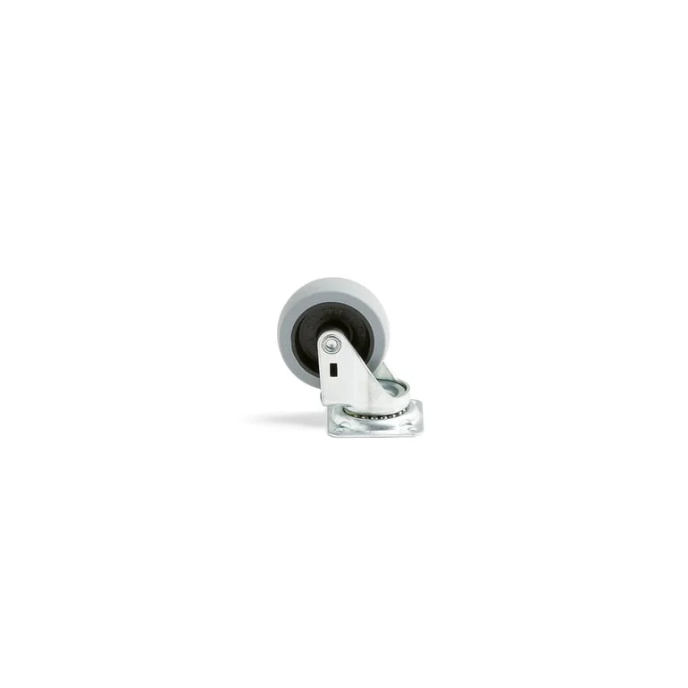 Länkhjul, 50x18 mm, 40 kg, massivgummi