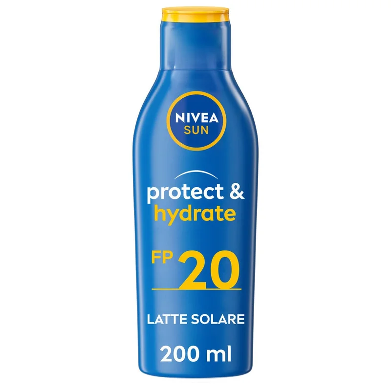 Nivea Sun Latte Solare Protect & Hydrate Fp20 Crema Solare
