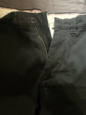 Svarta slim fit chinos Slim/Marco