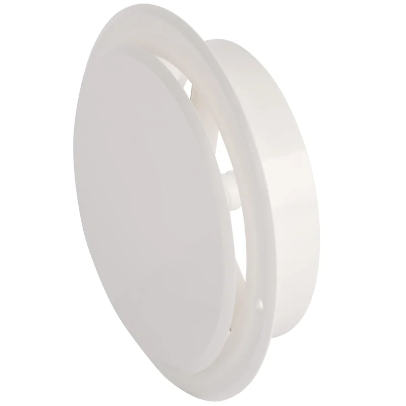 Flexit TVR Tallriksventil vit, abs 160 mm, Ventilation