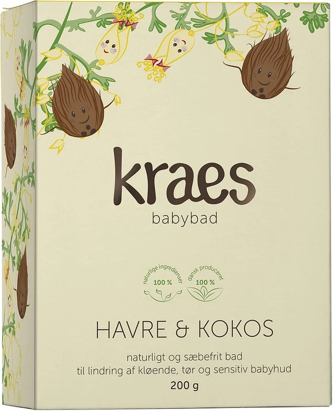 Kraes Babybad 200 g, Hudpleje, Til Mor & Barn, Babysæbe