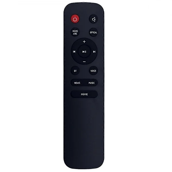 Erstatningsfjernkontroll kompatibel med JBL Cinema Soundbar Hjemmekino Sound Bar SB120 SB140 SB170