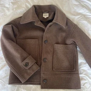 Brun overshirt i ull från Kappahl XS
