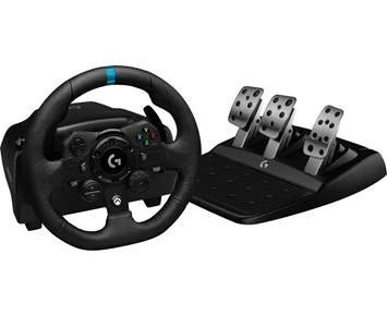 Logitech G923 Racing Wheel and Pedals for Xbox and PC - Racingratt med pedaler och Trueforce - forcefeedback