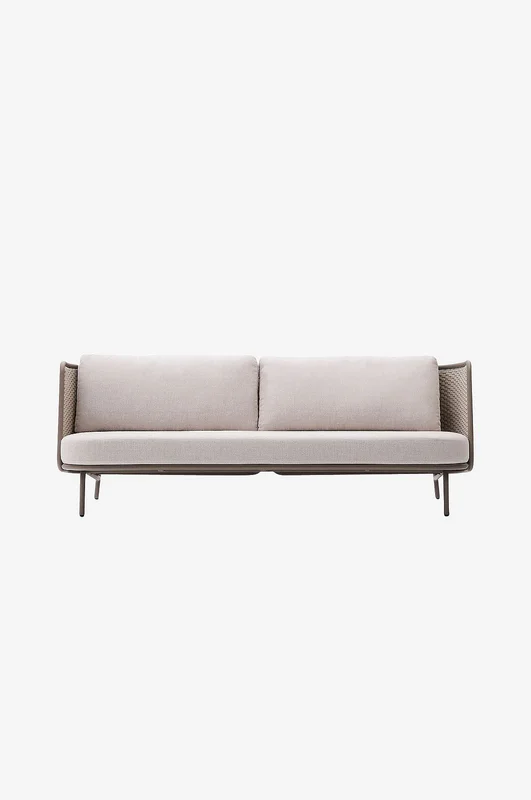 Kave Home - Udendørs 3-personers sofa - sedalis - Beige - Sofaer - Fra Homeroom