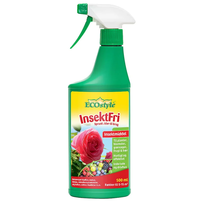 ECOstyle Spruzit InsektFri Klar til Brug 500 ml, Tøj & Bolig, Skadedyrsbekæmpelse, Universal Insektmiddel