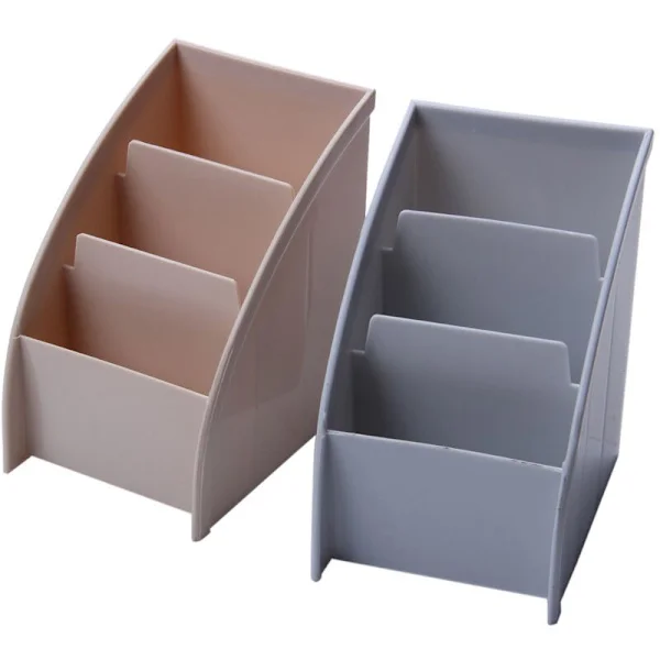 Skrivbordskaffebord Fjärrkontroll Förvaringslåda Litet Bord Kontorsmaterial Hyllor Kosmetika Hyllor - 2 st
