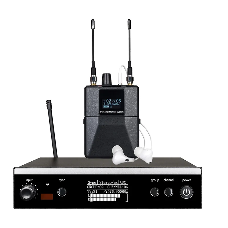AliExpress - ADUZIC PSM300 Stereo Wireless Monitoring System In Ear Monitor De Palco Sem Fio 566-599 MHz In-Ear Monitor IEM Wireless System