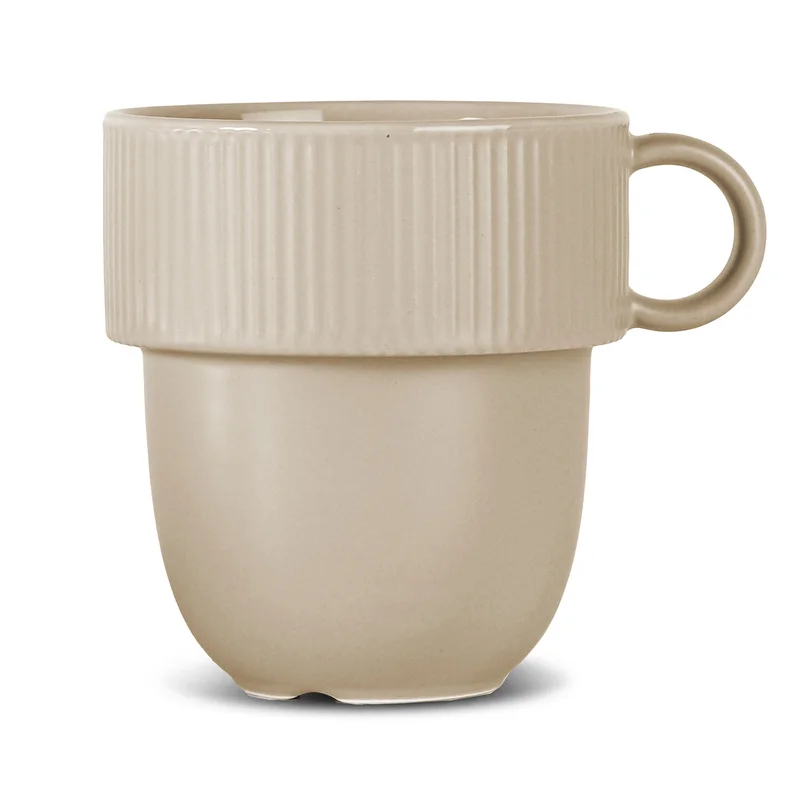 Sagaform Inka temugg, beige | Dukning & Servering > Muggar & Koppar > Tekopp | Bagaren och Kocken
