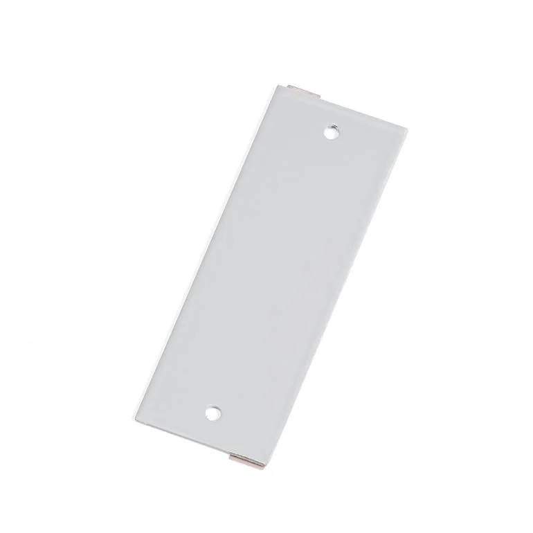 Cover upper front-venitlation, for clothes locker CLASSIC, with mechanical ventilation, 2-pack, ligh