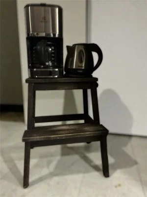 Kaffebryggare och vattenkokare