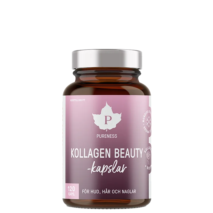 Pureness Kollagen Beauty 120 kapslar zink