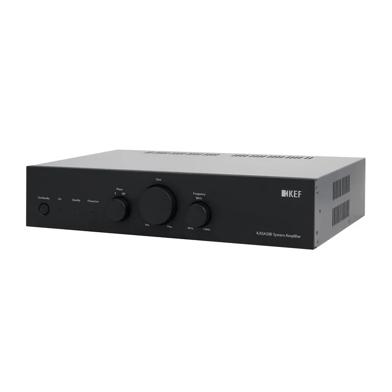 KEF KASA-500 Asennettava päätevahvistin - Musta