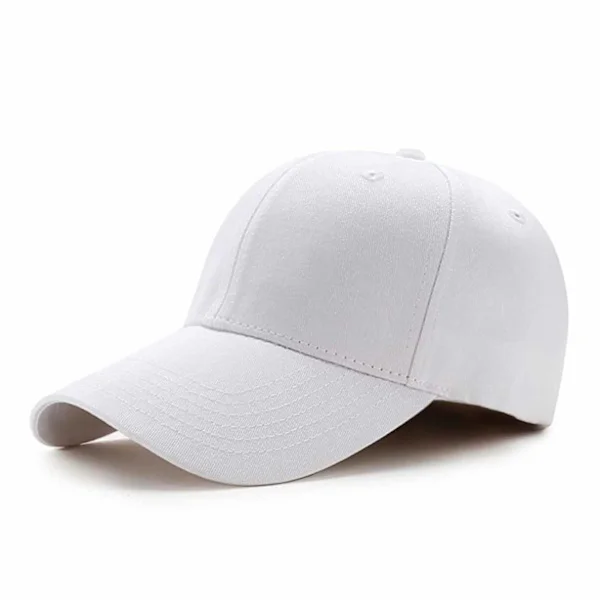 Hvit Caps Sport Strapback Borrelås Hvit