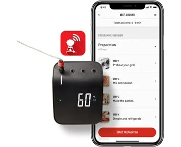 Weber Connect Smart Grilling Hub - Personlig grilltermometer för perfekt resultat varje gång