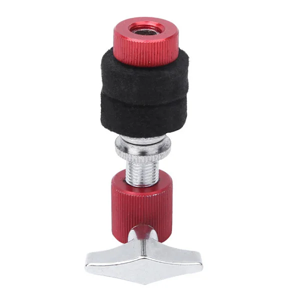 High-Quality Red Black Drum Set Hardware - Hi-Hat Cymbal Clutch