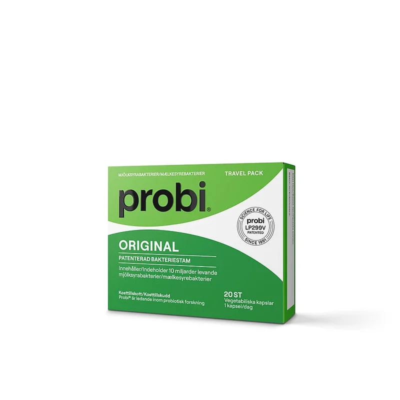 3 for 2 - Probi Mælkesyrebakterier Original Travel 20 stk, Helse & Madvarer, Ingredienser, Mælkesyrebakterier