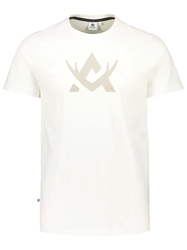 Alaska Cotton Ms T-Shirt Off White