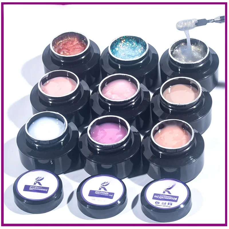AliExpress - KODIES GEL Solid Poly Nail Gel für Extensions 30 ml Semi Permanent UV Nude White Constructor Gel Nagellack Flex Builder Lack