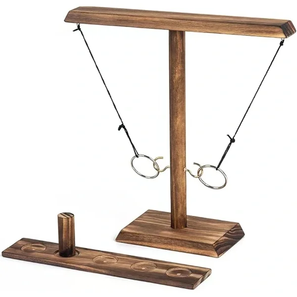 Game, Party Game, Wooden Ring Toss Game for Adults Drinking Game T,A