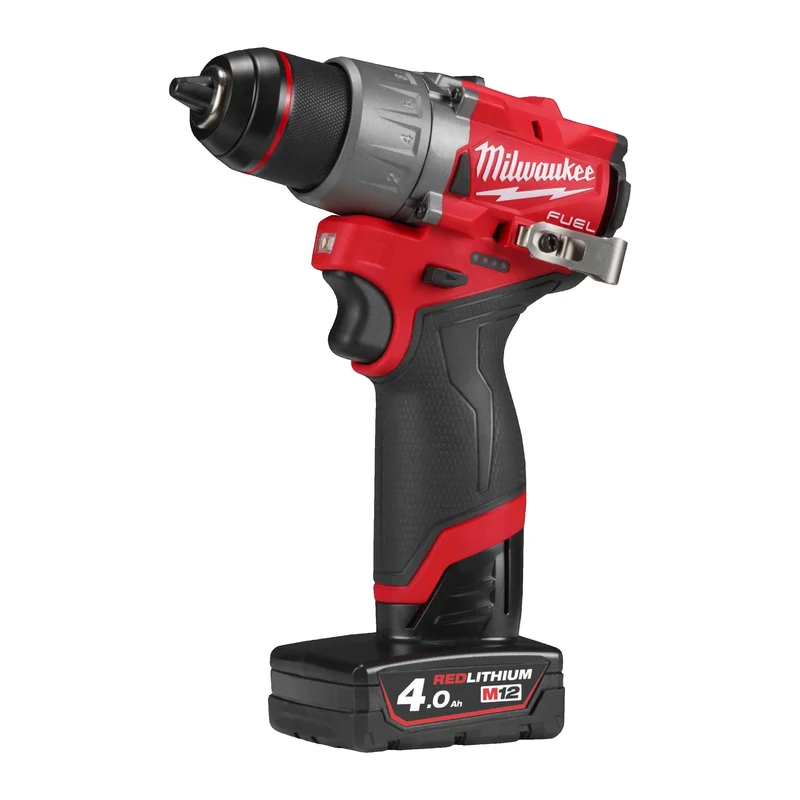 Milwaukee M12 FDD2-402X Borrmaskin med batteri och laddare, Maskiner
