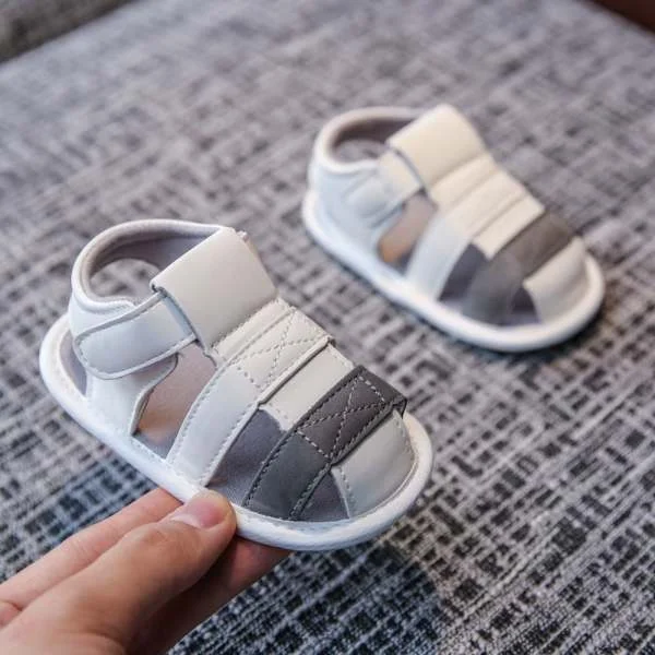 Babysko børnesandaler GRÅ S
