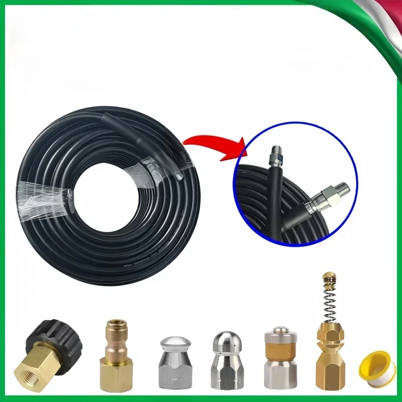 AliExpress - Tuyau de nettoyage de drain d'égout, nettoyeur de tuyau, tuyau de Nettoyeur haute pression, buse d'égout, pour pistolet à eau karcher HD 