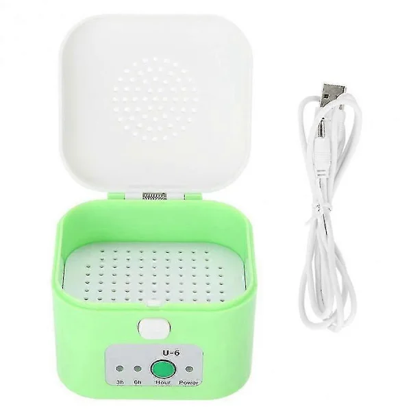 Electric Hearing Aid Dehumidifier USB Drying Box Moisture-proof Hearing Aid Dryer Protect Ear Care Health