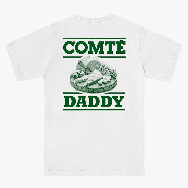 COMTÉ DADDY Snurrande Tallrikar T-shirt ROCKINSTONE