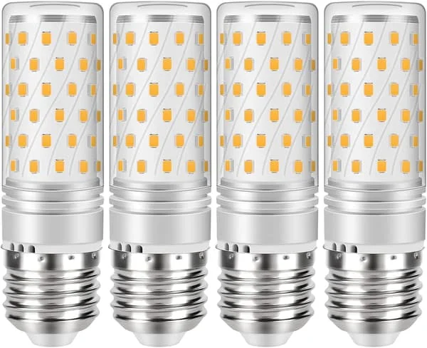 E27 LED-lamput 12W 2700K Lämmin valkoinen Vastaa 120W hehkulamppua 1200 lumenia, 4 kpl