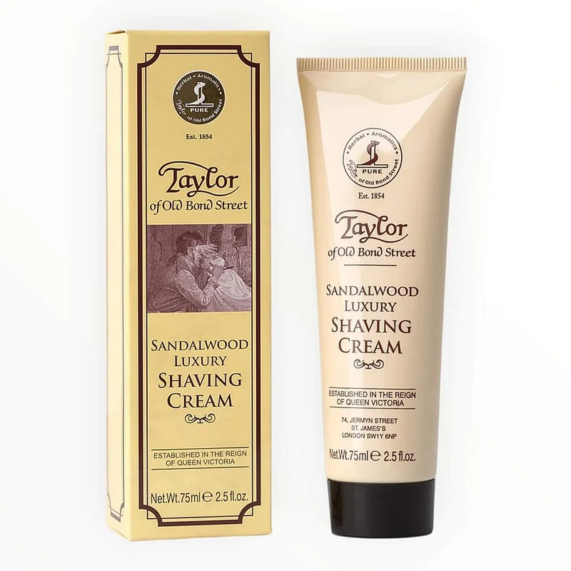 Taylor Of Old Bond Street Barbercreme 75 ml Sandeltræ, Mænd, Skincare, Hårfjerning
