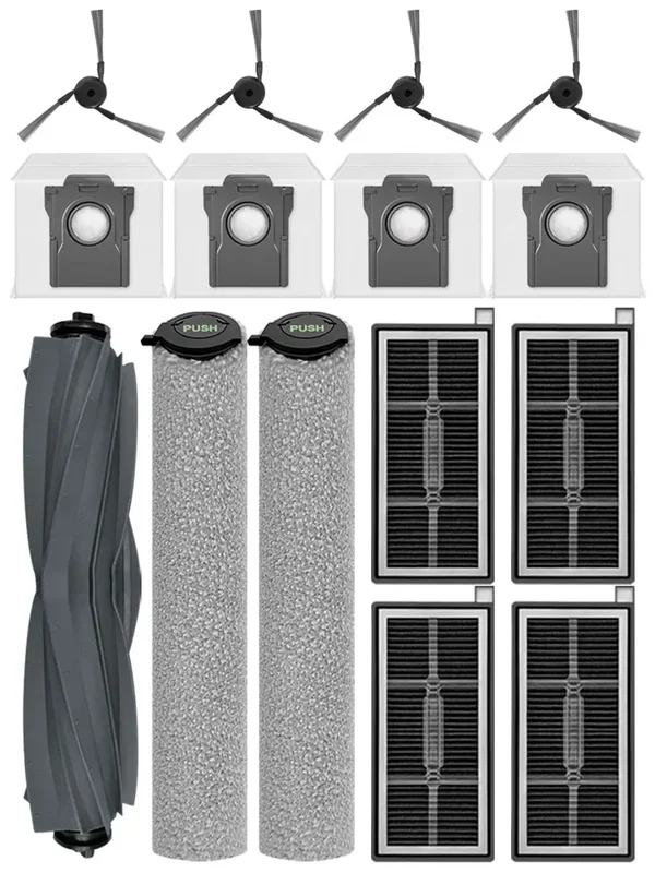 AliExpress - Convient pour ( Mova S70 Roller / S70 Ultra Roller / S70 Pro Roller ) Brosse principale Tricut Brosse latérale Filtre Rouleau Serpillière
