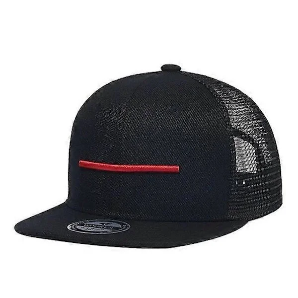 2022 Sommar Bone Snapback Keps Herr Svart Mesh Basebollkeps Herr Platt Skärm Hip Hop Truckerkeps Andningsbar Keps Nät Visir Kostymhattar