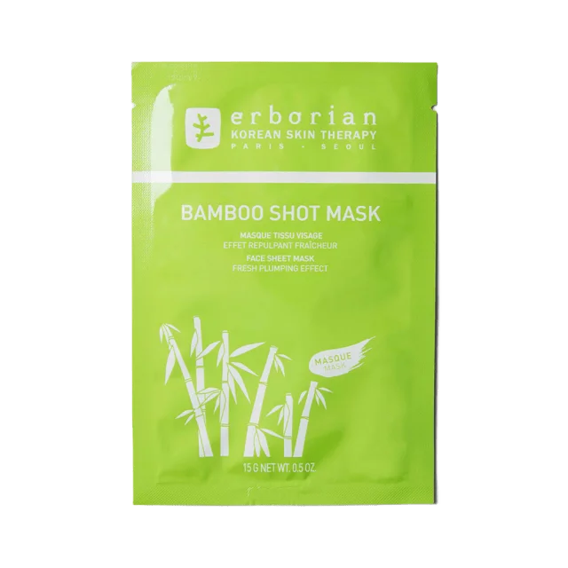Erborian Bamboo Shot Mask Ansiktsmask & peeling Unisex 15G