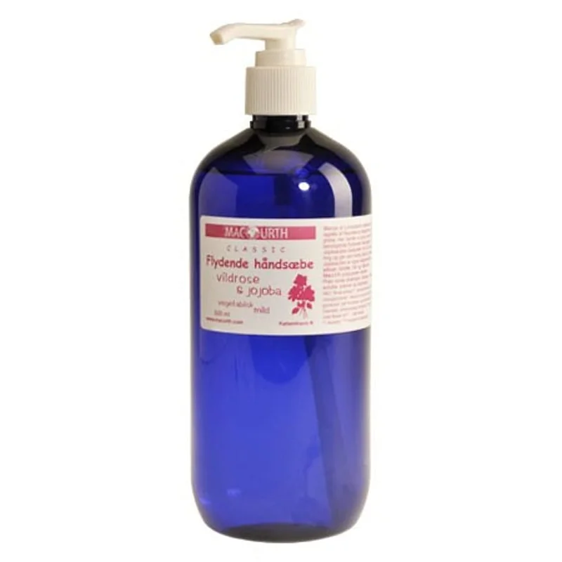 MacUrth Flydende Håndsæbe Vildrose & Jojoba 500 ml, Hudpleje, Håndpleje, Håndsæbe