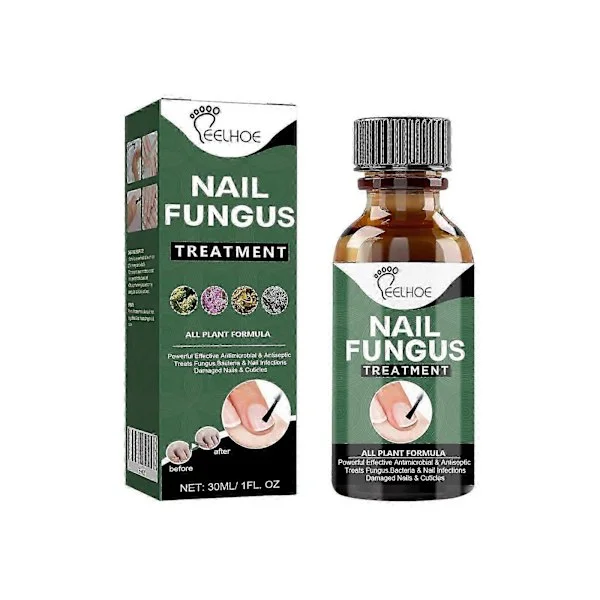 Fugtgivende Neglereparationsvæske 50 ml Hurtigtvirkende Behandling mod Neglesvamp, Negleatrofi, Gulning & Afskalning Fugtgivende, Gendanner Glans & 