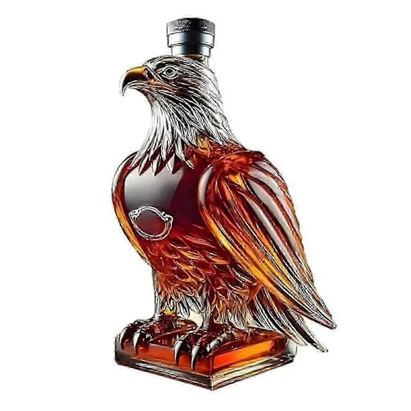 350ml Whiskey Karaff Bald Eagle Form Vinflaska Styrka Symbol Karaff Eagle Spritflaska Frihetsgåva