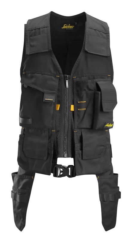 Snickers Workwear 4250 AllroundWork Værktøjsvest sort S, Tøj