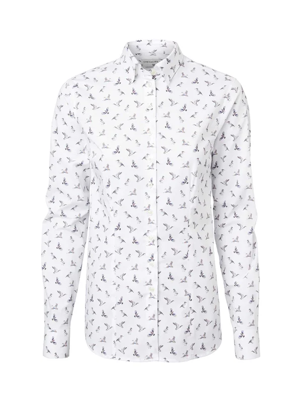 Chevalier Lindsey Contemporary Fit Hemd, Damen - Jagdhemd für Damen, Printstoff mit Stretch, Tailliert und Feminin-Einzigartiges Printmuster