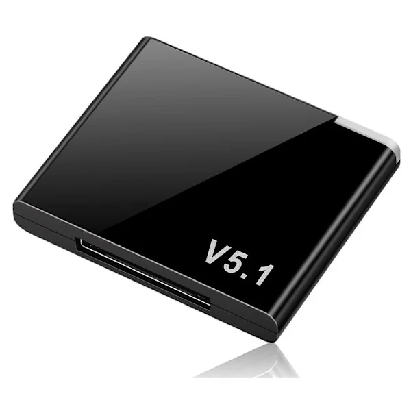 I-WAVE 30-pin Bluetooth 5.1 Ljudmottagare Musik Mini Trådlös Adapter För iPhone iPod 30-pin Jack Analog Högtalare
