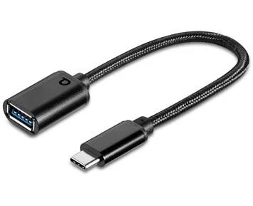 Andersson-OTG Adapter Braided USB-C to USB-A-Flettet adapter mellom USB-A og USB-C-Power-USB-C-kabler