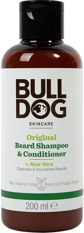 Bulldog Original Beard Wash & Conditioner 200 ml, Mænd, Skægpleje, Skægshampoo