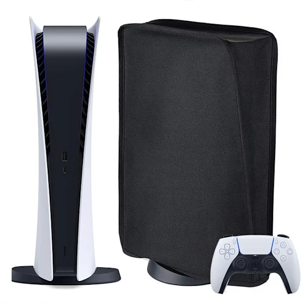 PS5-konsoll støvdeksel PS5 støvbeskytter spesialdesignet for Playstation 5-konsoll Disc Edition & Digital Edition