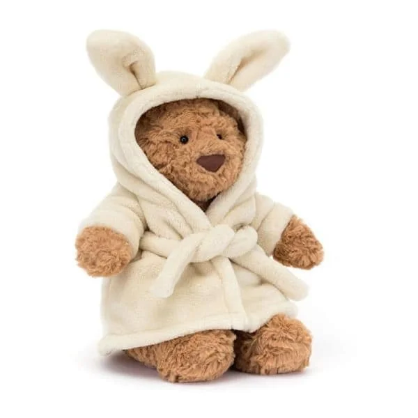 Jellycat Bartholomew Björn Pehmo 26cm, Pehmeä Halinalle, Klassinen Lahja Lapsille, Söpö Pehmolelu Keräilyyn