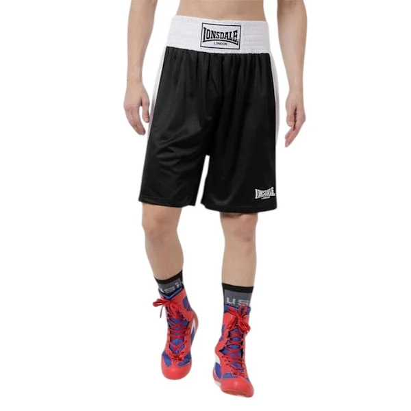 Lonsdale Boxningsshorts för män M Svart