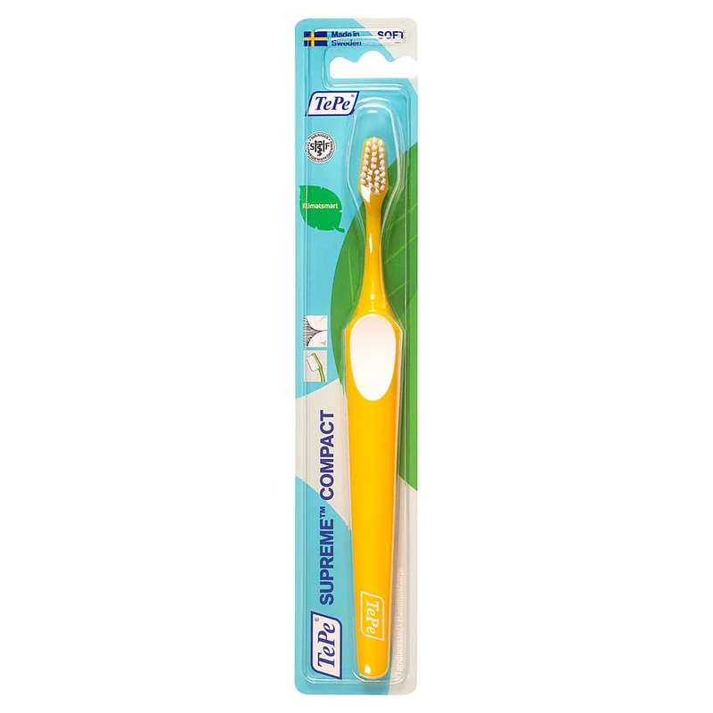 TePe TePe Supreme Compact Soft Tandbørste 1-pak, Medicin & Pleje, Tandbørster, Voksentandbørster