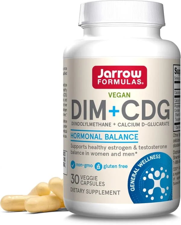 plus CDG Veggie - 30 kapselia - DIM-lisäravinne hormonitasapainoon - GMO-vapaa, gluteeniton